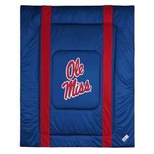   University of Mississippi Ole Miss Comforter Twin: Sports & Outdoors