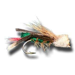  Daves Hopper   Green Fly Fishing Fly: Sports & Outdoors