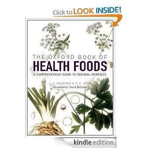 The Oxford Book of Health Foods J. G. Vaughan, P. A. Judd, David 