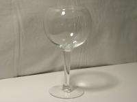 SET OF 2 16OZ CLEAR WINE GOBLET GLASSES  