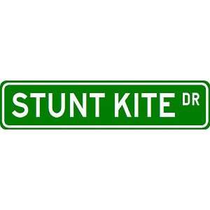 : STUNT KITE Street Sign   Sport Sign   High Quality Aluminum Street 