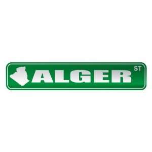   ALGER ST  STREET SIGN CITY ALGERIA: Home Improvement