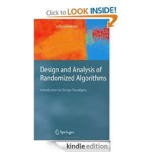 Design and Analysis of Randomized Algorithms: Introduction to Design 