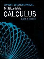 Multivariable Caclulus Student Solutions Manual, (0716798808), Jon 
