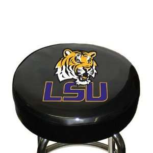    LSU Tigers Black Team Logo Bar Stool Cover