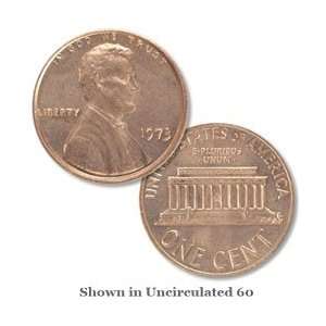  Almost Uncirculated 1973 Lincoln Penny 