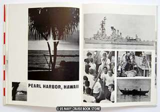 USS BERKELEY DDG 15 WESTPAC VIETNAM CRUISE BOOK 1972  
