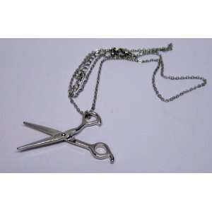  Scissors Chain Necklace Salon Hair Stylist Beautician 