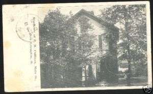 1919 NEW LEXINGTON Ohio Postcard CULLINAN Home Main St  