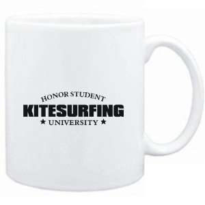  Mug White  Honor Student Kitesurfing University  Sports 