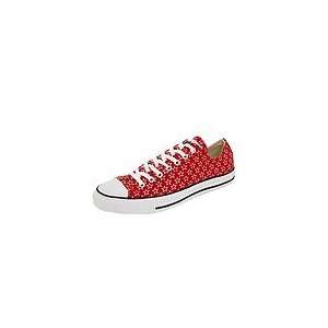   Chuck Taylor All Star Repeat Stars Print Ox Classic Shoes (Red/White