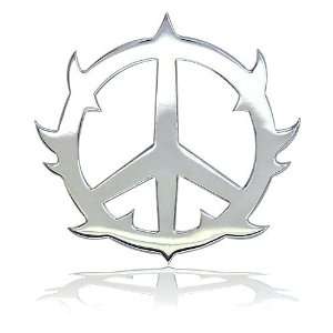   Peace Sign Charm in Sterling Silver: Sziro Jewelry Designs: Jewelry