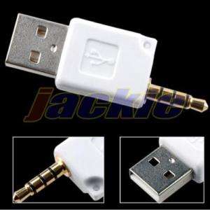 5mm to USB Charger Adapter For iPod Shuffle Nano  