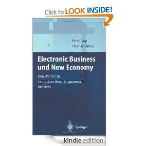 Electronic Business und New Economy Den Wandel zu vernetzten 