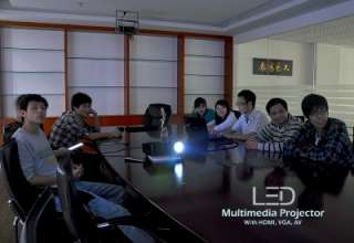 LCD Multimedia Projector with LED lamp + Analog TV  