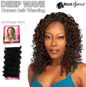 Black Essence Deep Wave 8   Premium Human Hair Weave  