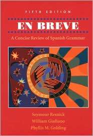 En Breve A Concise Review of Spanish Grammar, (0030329337), Seymour 