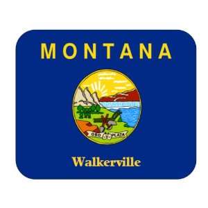  US State Flag   Walkerville, Montana (MT) Mouse Pad 