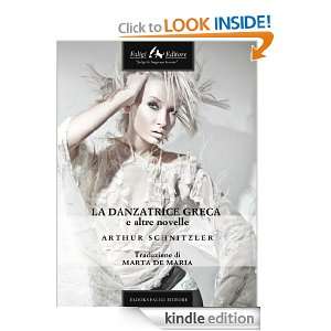 La danzatrice greca e altre novelle (Italian Edition) Arthur 