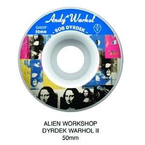  Alien Workshop Dyrdek Warhol II Wheels, 50 Millimeter 