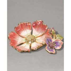  Jay Strongwater Maya Flower Trinket Tray: Beauty