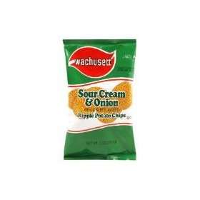 Wachusett Sour Cream & Onion Chips, 1 Ounce Bags (36 pack)  