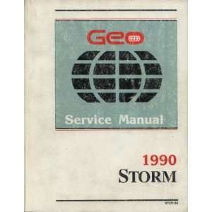 1990 Geo Storm Service Manual Chevrolet-Pontiac-Canada Group