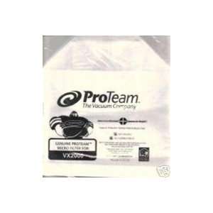    ProTeam Vacuum Microfiltration Bags 5 Pack VX2000: Home & Kitchen