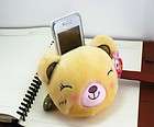 San X Rilakkuma Bear Plush Cell Phone Holder/ Pen Cup  