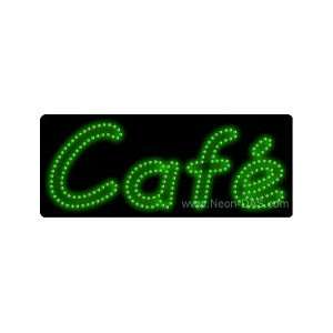  Cafe Outdoor LED Sign 13 x 32