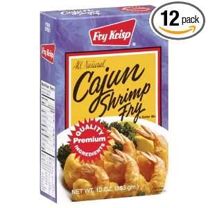 Fry Krisp Cajun Shrimp Fry, 10 Ounce Grocery & Gourmet Food