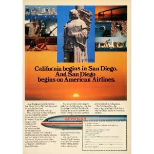  1979 Ad American Airlines Vacation Center Juan Rodriguez 