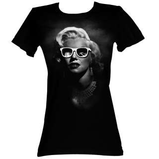 Licensed Marilyn Monroe Smoking Junior Shirt S XL  