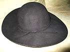 Vintage Adolfo II New York Paris Beautiful Black Wool Hat