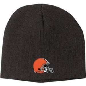  Cleveland Browns NFL Basic Logo Uncuffed Knit Cap Sports 