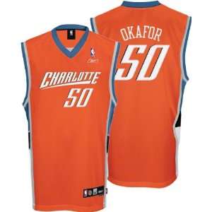  Charlotte Bobcats Emeka Okafor #50 Swingman Jersey by 