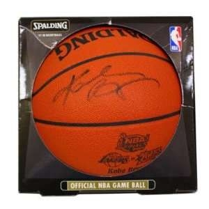  Kobe Bryant Signed Basketball   Game Psa dna #1a87849 