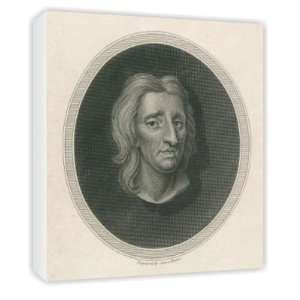  John Locke, engraved by James Basire..   Canvas   Medium 