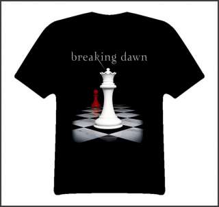 Breaking dawn twilight series book movie t shirt  
