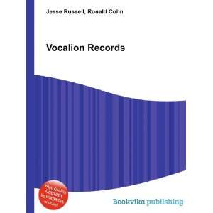  Vocalion Records Ronald Cohn Jesse Russell Books