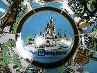 New Orlando Disney World Magic Kingdom Glass Ornament  