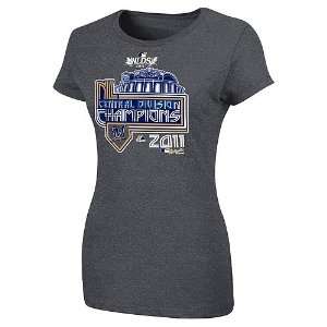 Milwaukee Brewers Womens 2011 NL Central Division Champions T shirt