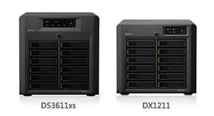 Synology DX1211 Diskless 12 bay Storage Expansion for Synology DS2411 