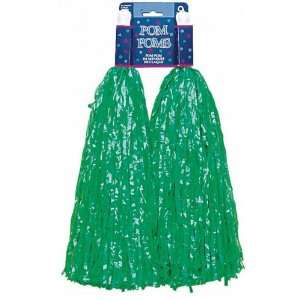    Lets Party By amscan Plastic Pom Poms   Green 