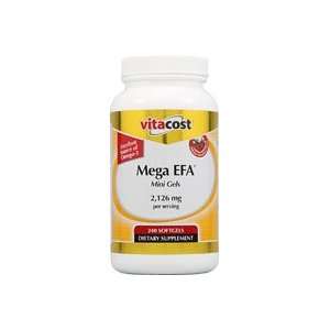 Vitacost Mega EFA Mini Gel Omega 3 EPA & DHA Fish Oil    2126 mg   240 