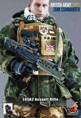 12in British Army Blues & Royals Tank Commander Figure  