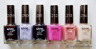 NYX Girls Nail Polish  Pick Your 6 Colors !!   