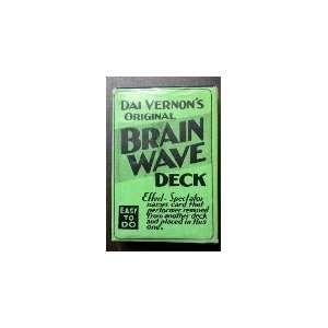  Dai Vernons Brain Wave Deck (Opened) Toys & Games