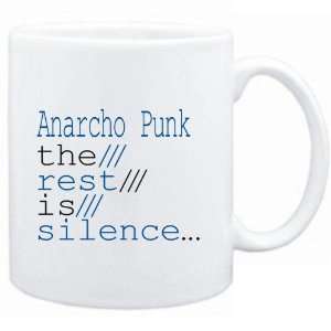  Mug White  Anarcho Punk the rest is silence  Music 