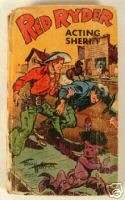 RED RYDER ACTING SHERIFF WHITMAN BETTER LITTLE BOOK  